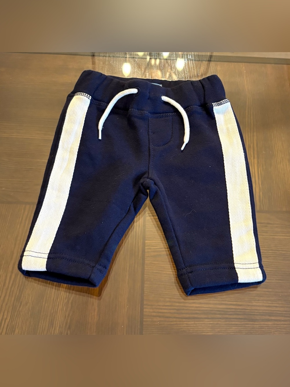 Baby gap navy blue jogger pants size 0-3